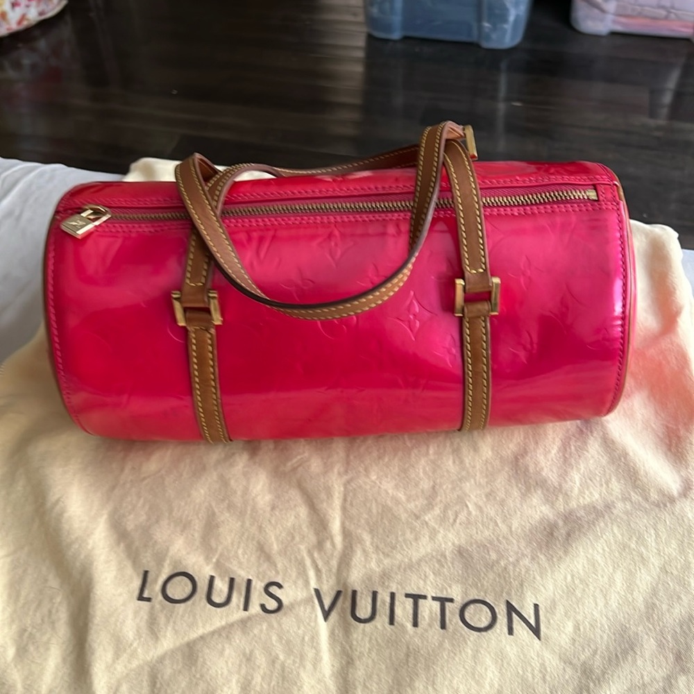 Louis Vuitton Pink Vernis Bag (Rare Color)